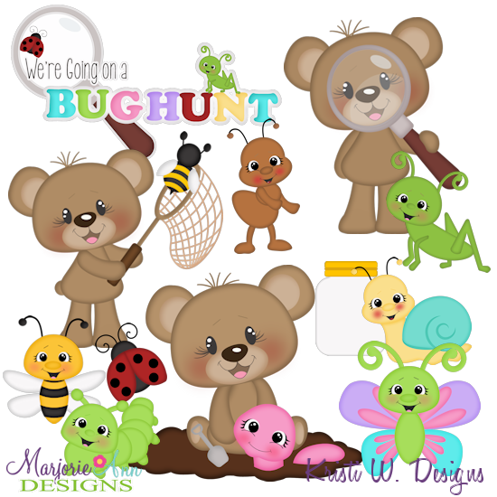 Bentley's Bug Garden SVG Cutting Files Includes Clipart - Click Image to Close